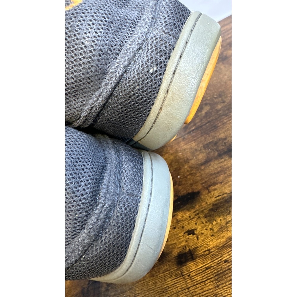 OluKai Nohea Mesh Mens 8 Dark Shadow Grey Slip On Shoes Drop-In Heel 10188-4H4H - Picture 10 of 16
